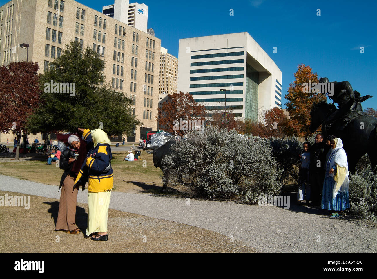 Indian people looking a photograph Stock Photo
