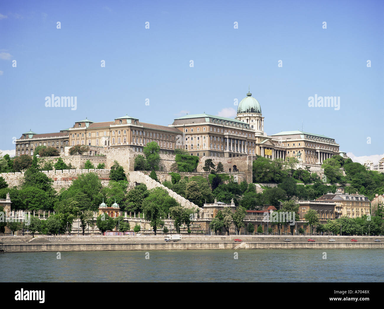 Buda palace now houses museums from across the River Danube Budapest ...