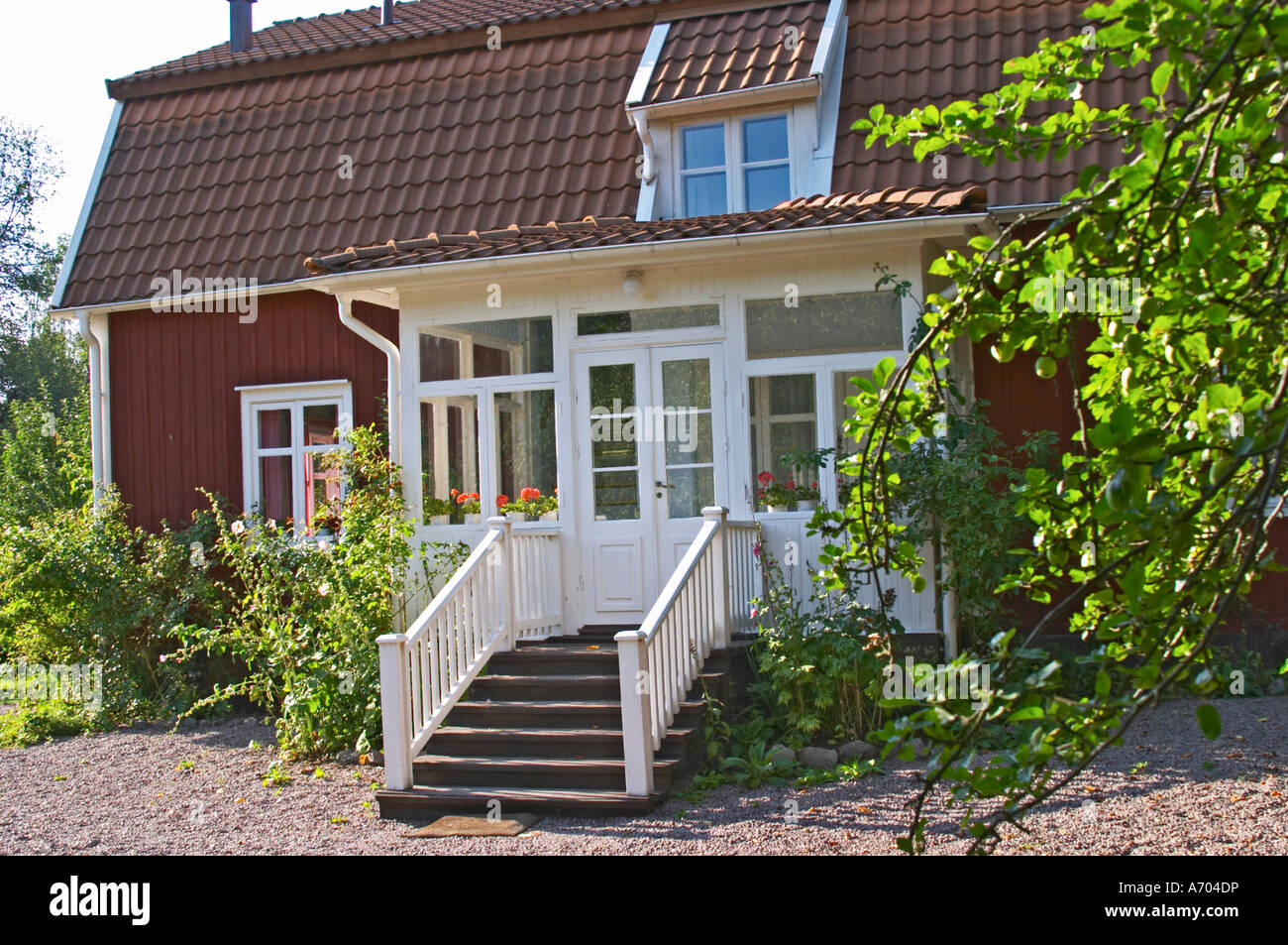 The birth place house of Astrid Lindgren where her father was a tenant