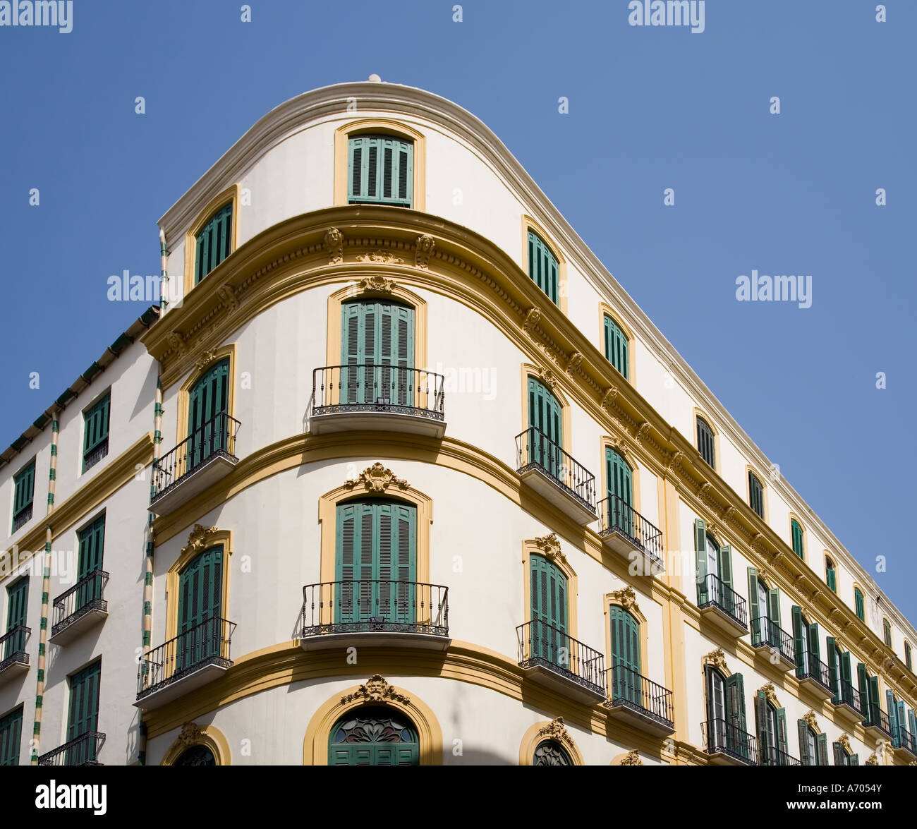 The house where Pablo Picasso was born Malaga Spain Stock Photo