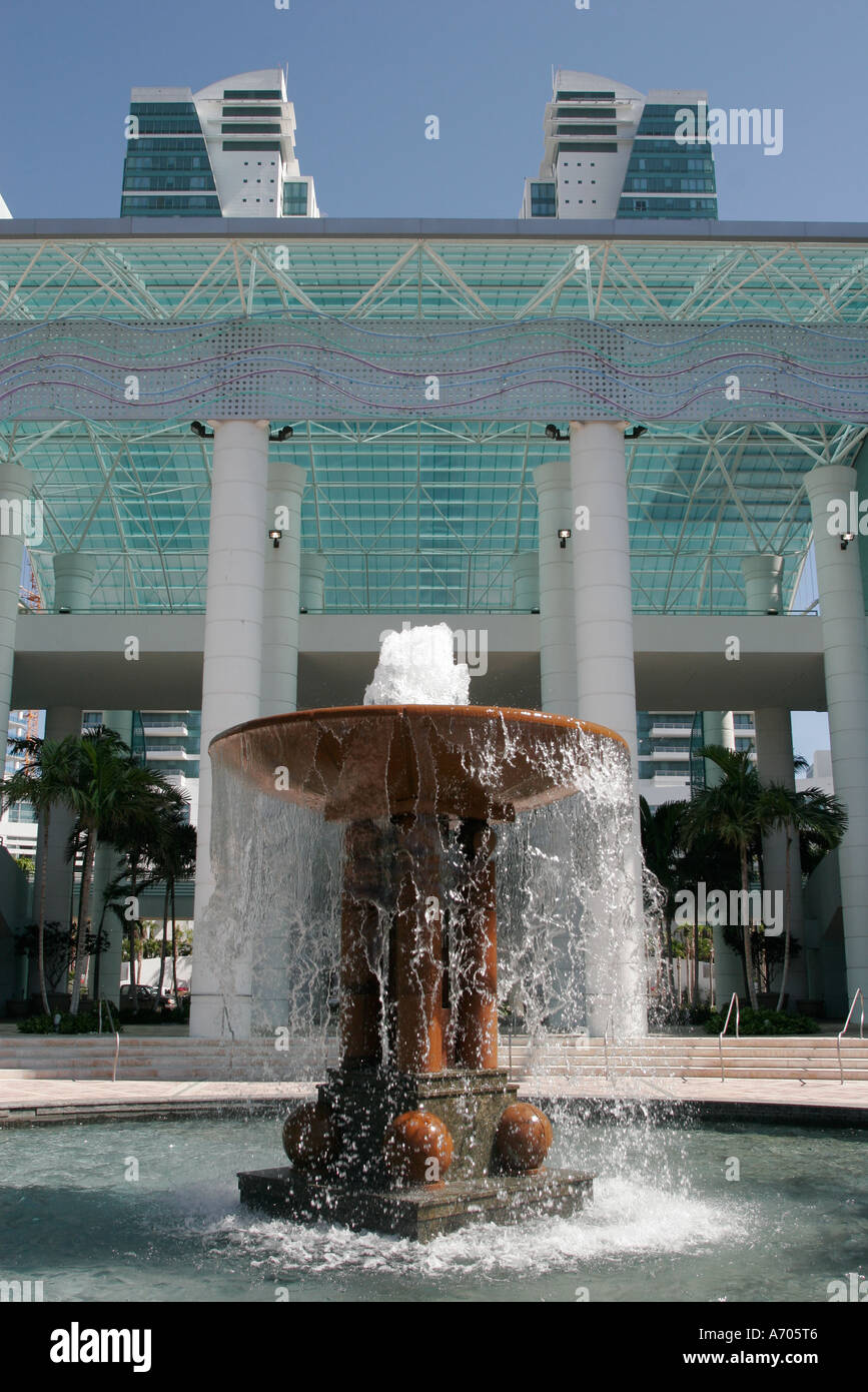 Hollywood Florida,Westin Diplomat Resort,fountain,water,FL060210182 Stock Photo