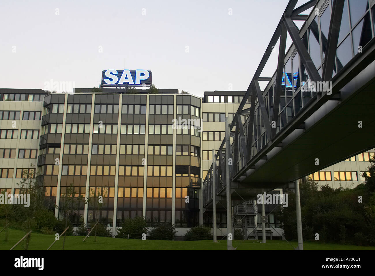 DEU, Walldorf, 26.09.2005, head office SAP | Headquarter SAP Stock Photo