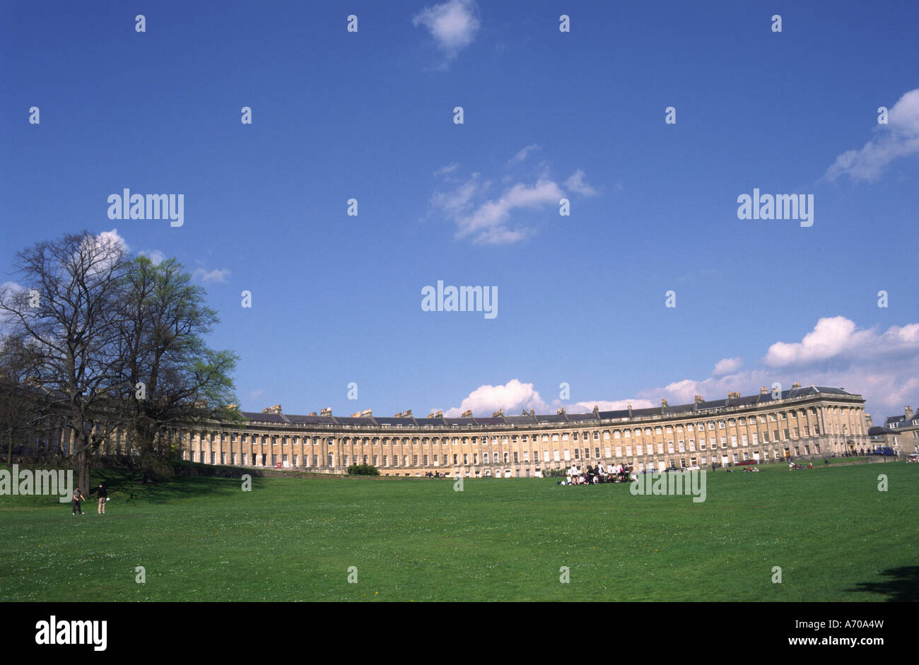 Camden Crescent at Bath, England Stock Photo Alamy