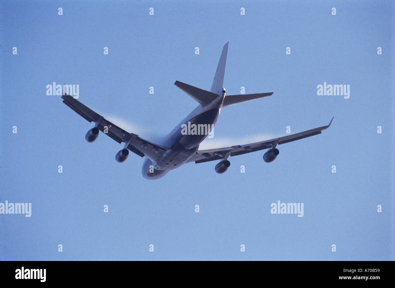 Passenger Aircraft in Flight Stock Photo - Alamy