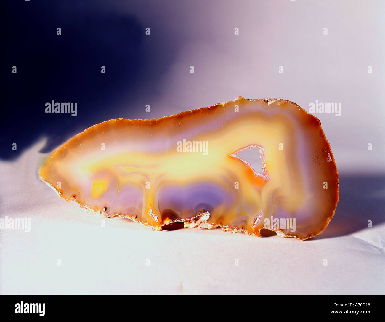 Structure of a quartz Stock Photo - Alamy