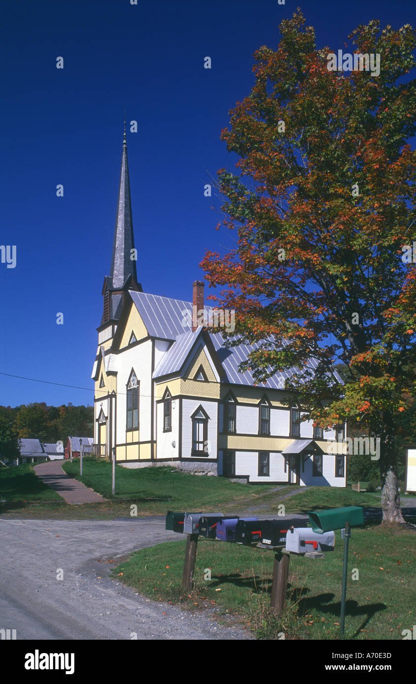 East orange church vermont usa hi-res stock photography and images - Alamy