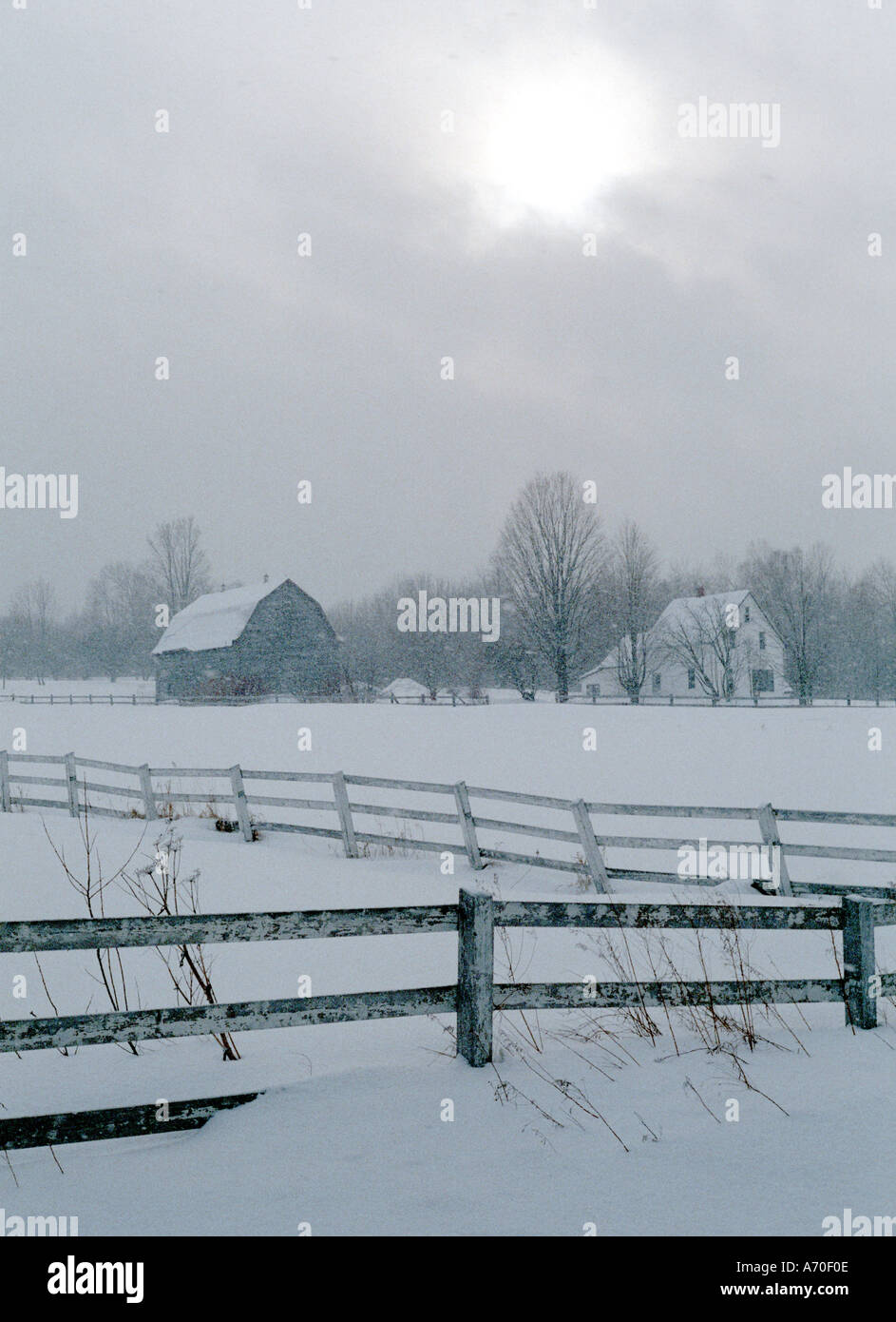 New brunswick farm winter hi-res stock photography and images - Alamy