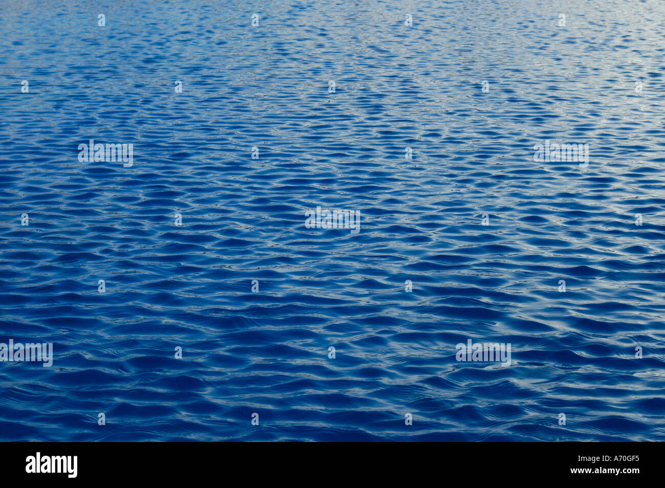 Ripples on water surface Stock Photo