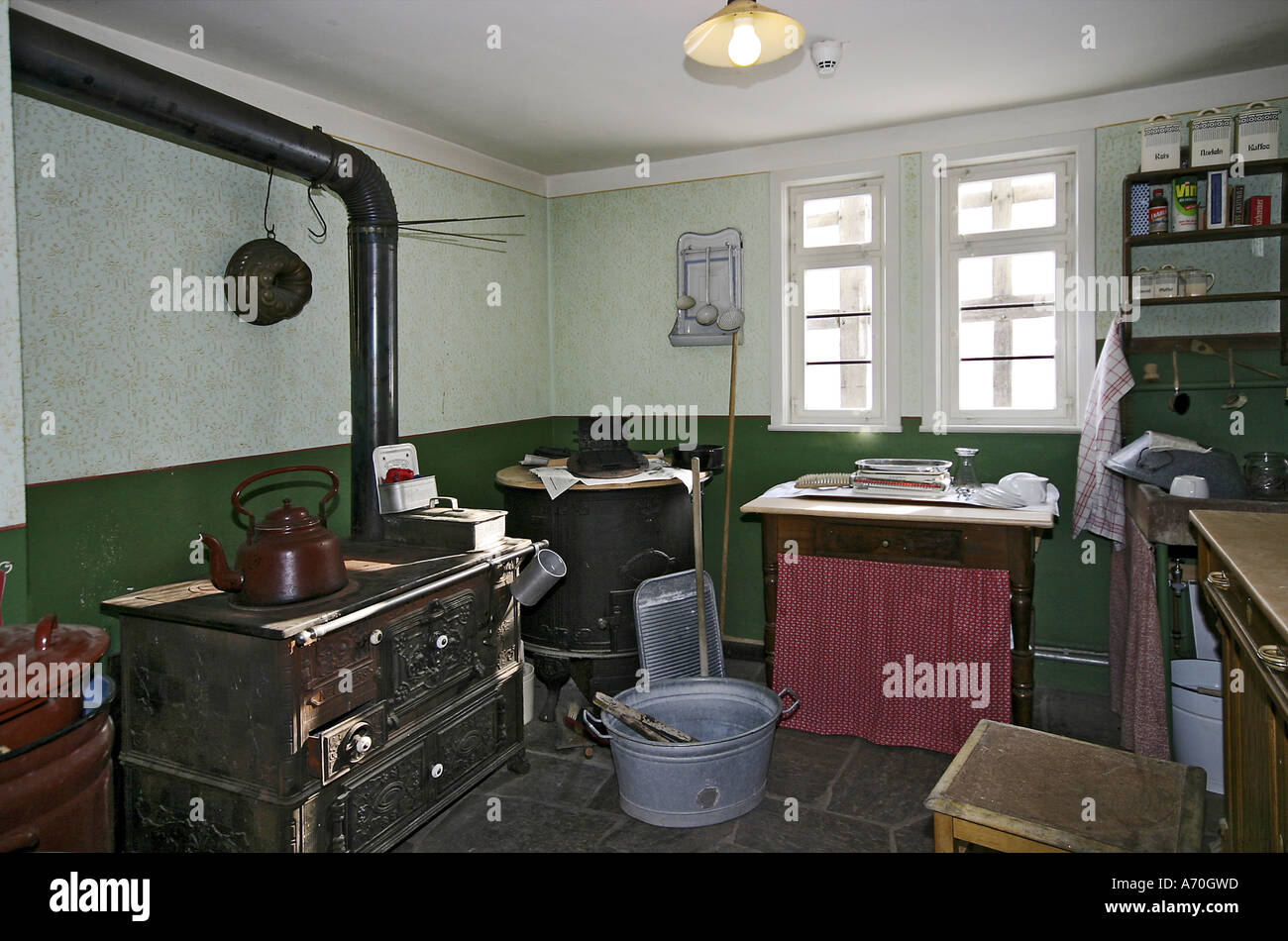 1930s Farmhouse Interior