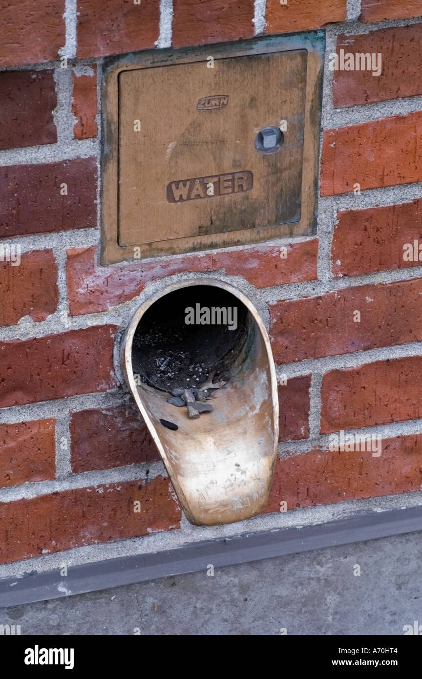 Brick and Brass Stock Photo - Alamy