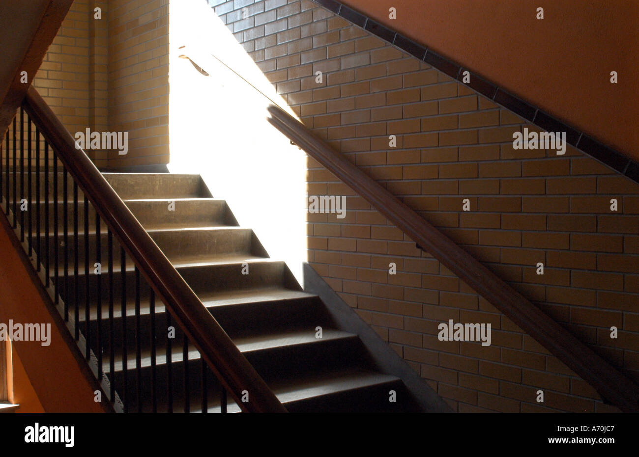 Stairs in Albuquerque High Stock Photo Alamy