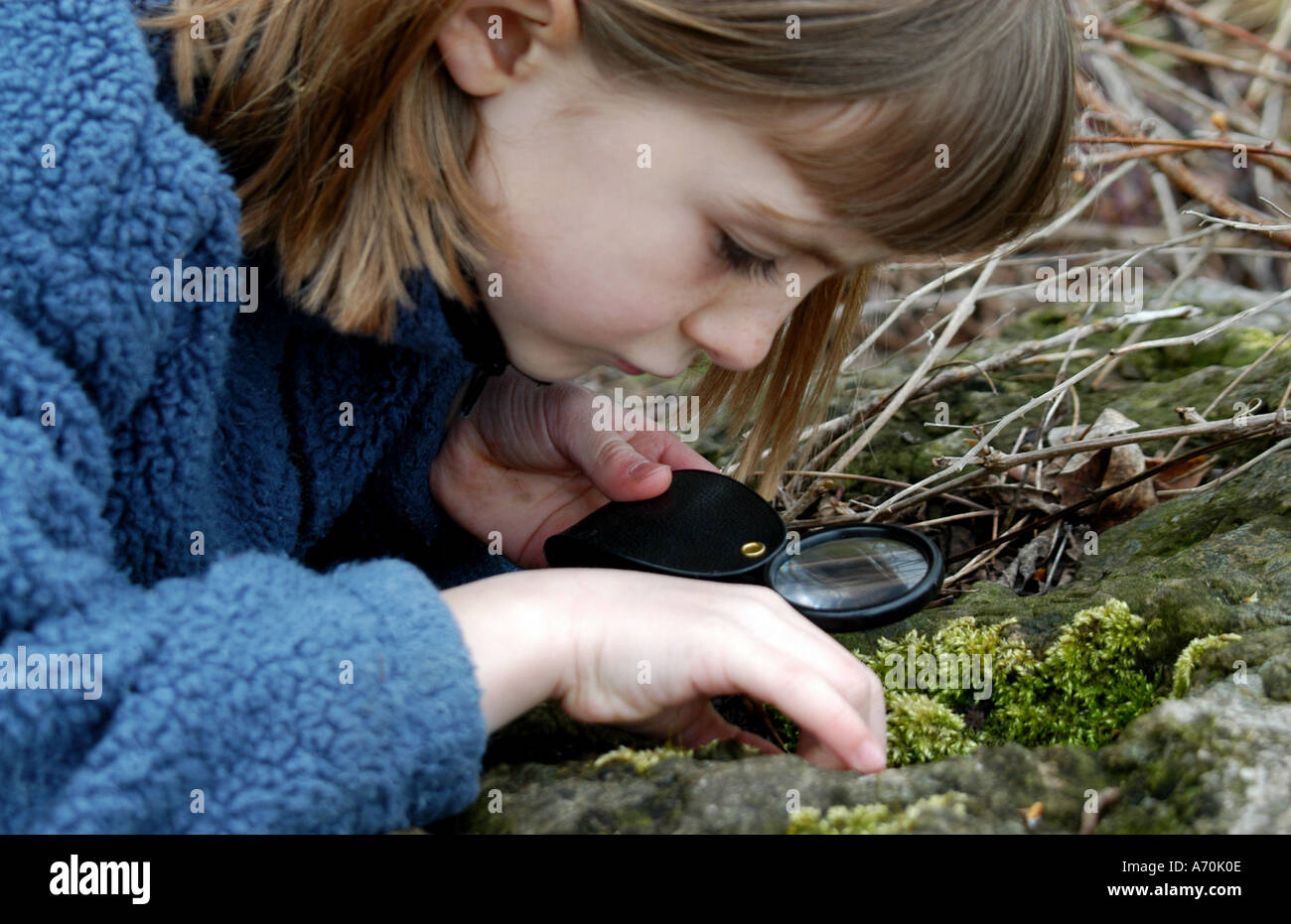 child looking Stock Photo