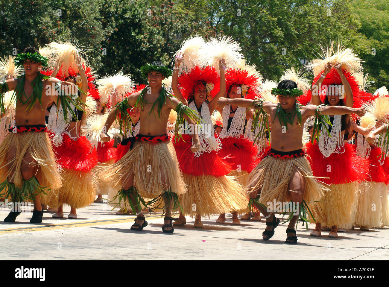 Summer Solstice parade in Santa Barbara Stock Photo Alamy