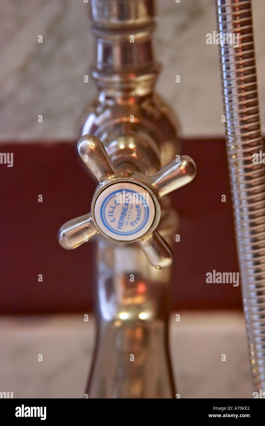Bathroom fittings in Paris France Stock Photo Alamy