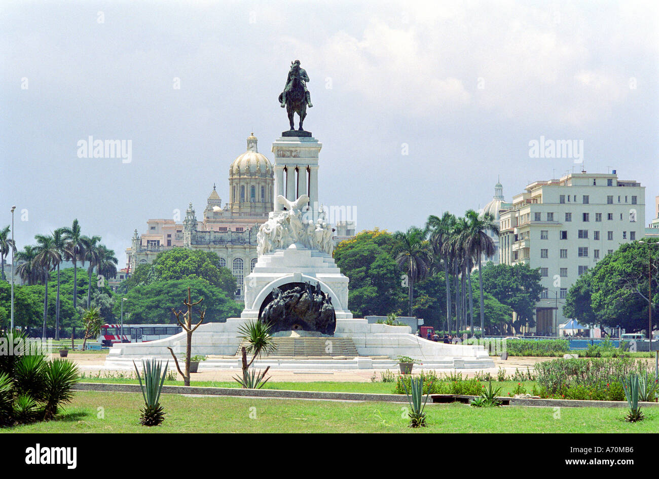 Maximo Gomez Monument, Havana Cuba Stock Photo - Alamy