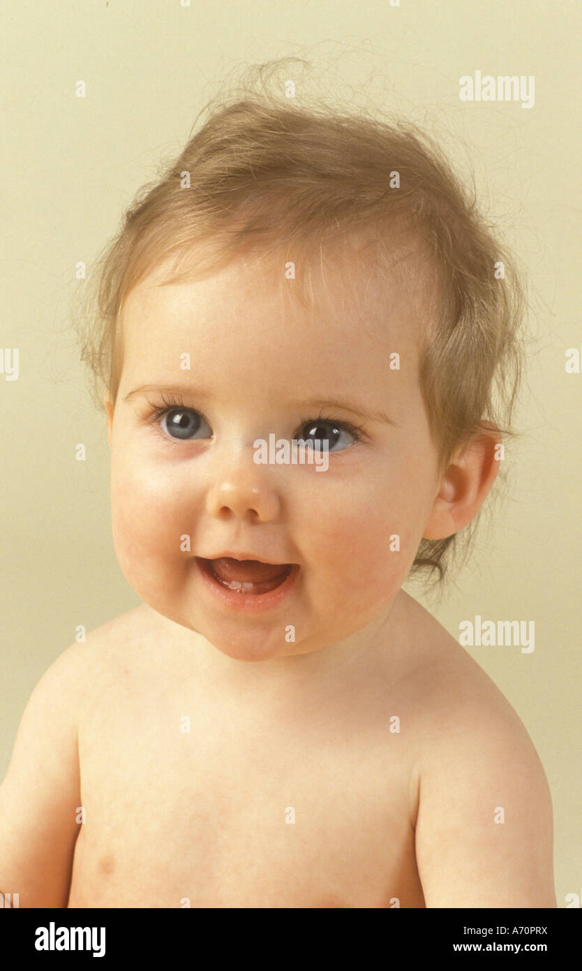 portrait of cute baby Stock Photo - Alamy