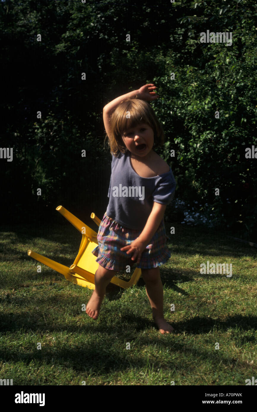 Child having a tantrum hi-res stock photography and images - Alamy