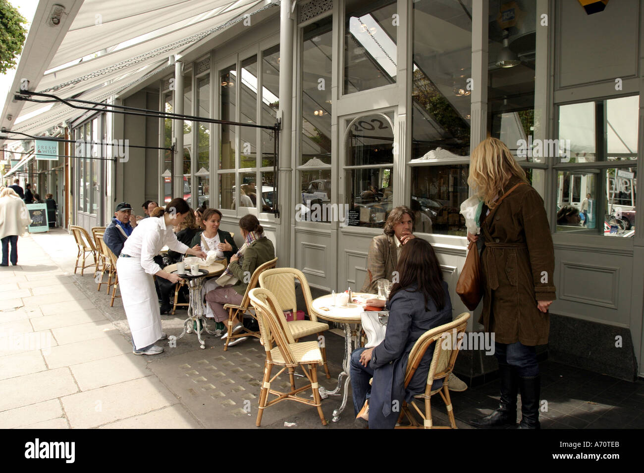 Westbourne Grove Restaurant High Resolution Stock Photography and