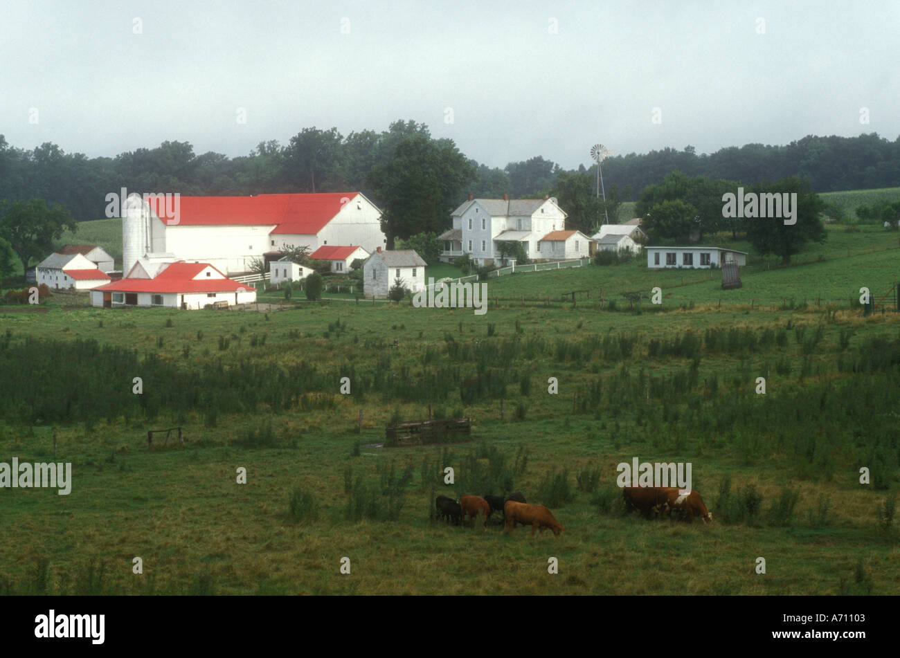 Rural farms ohio hires stock photography and images Alamy