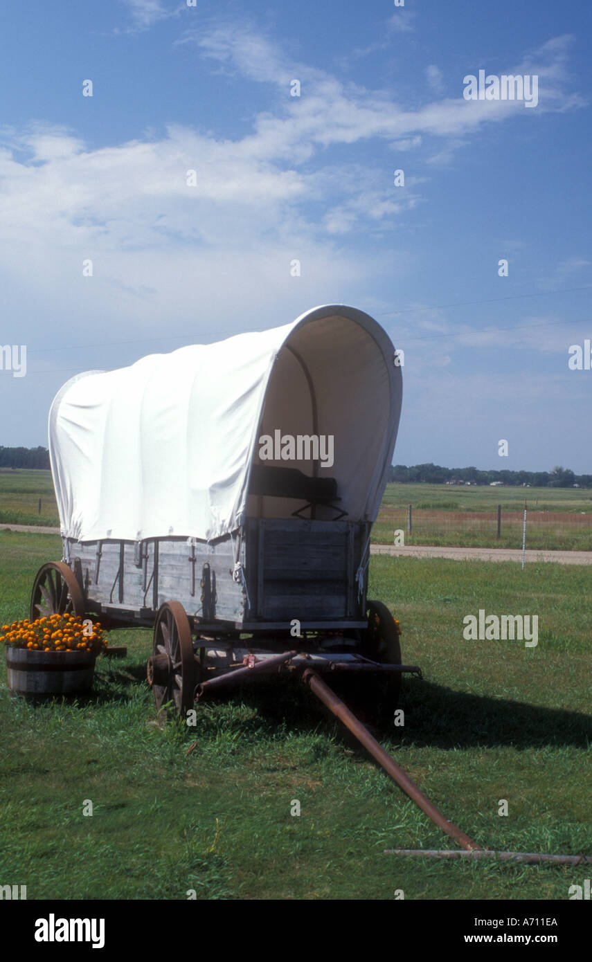 AJ0388, South Dakota, SD, De Smet Stock Photo