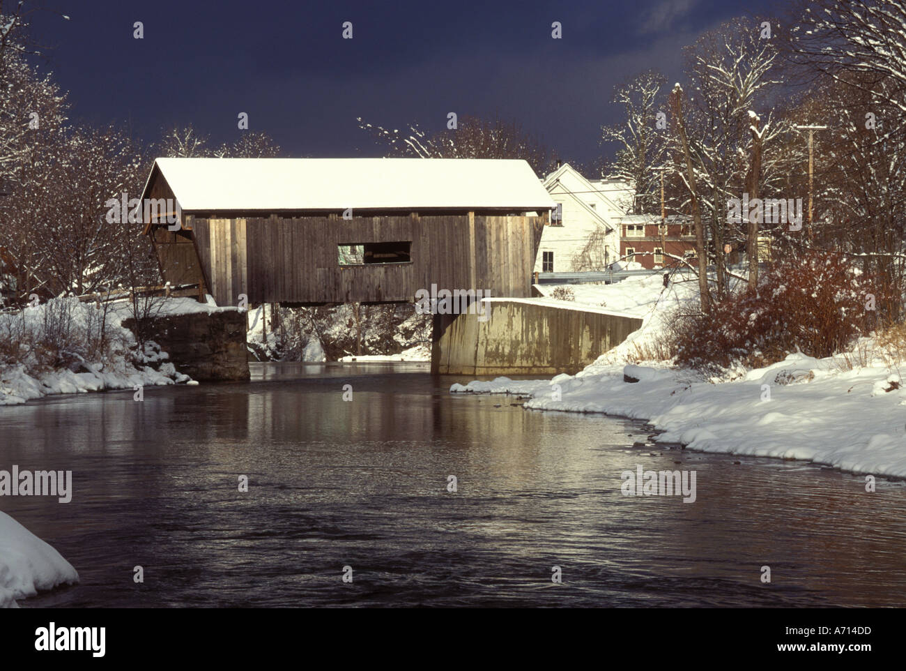 AJ1086, Vermont, VT, Mad River Valley Stock Photo Alamy