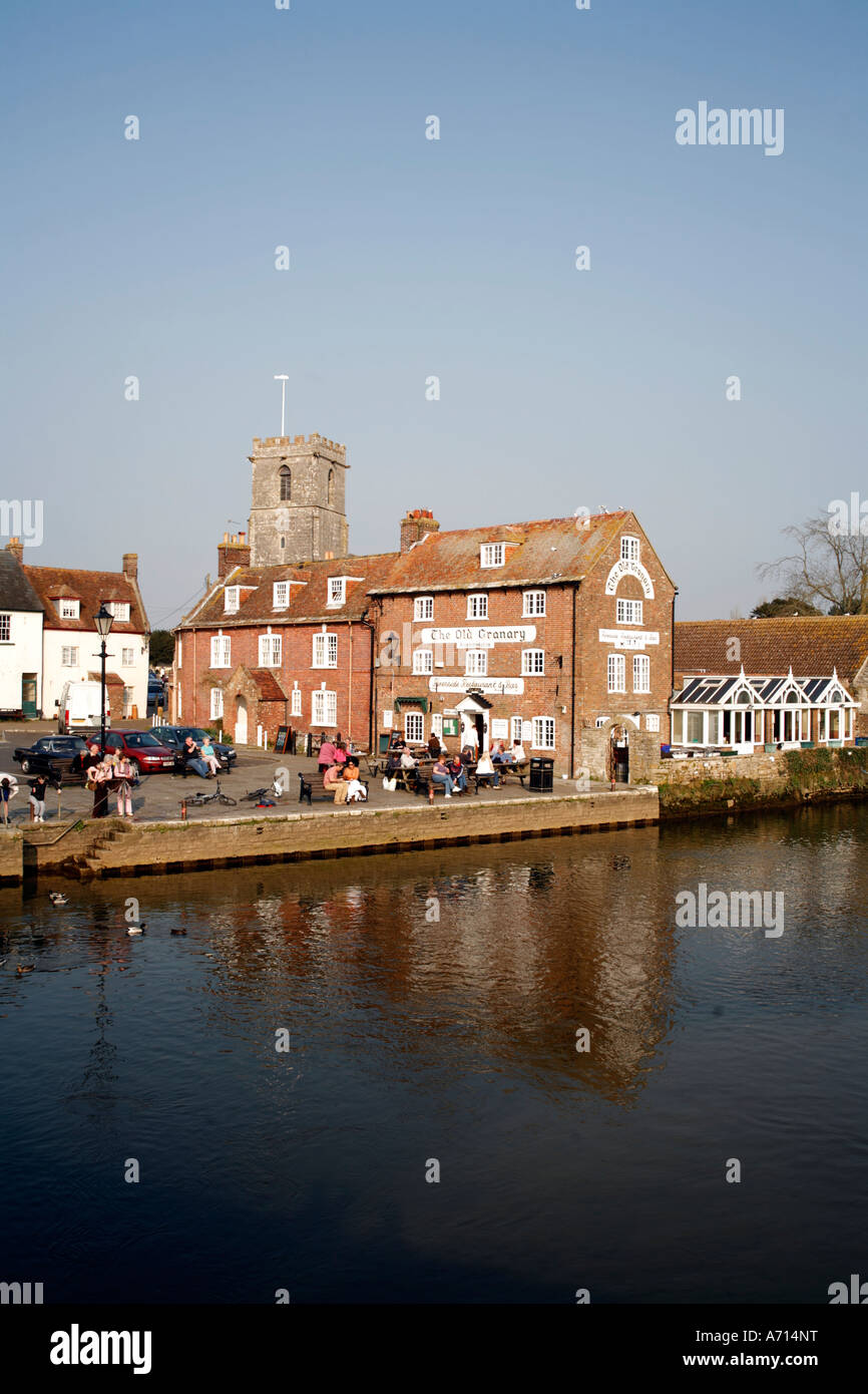 Wareham Quay Wareham Dorset England Stock Photo Alamy