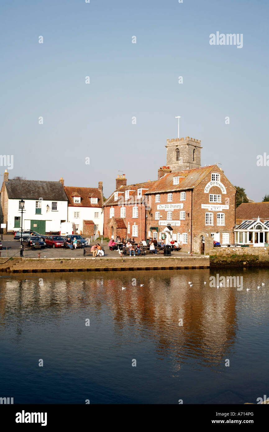 Wareham Quay Wareham Dorset England Stock Photo Alamy