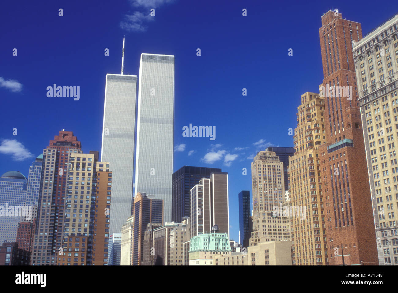 Twin towers ny nyc new york city hi-res stock photography and images ...