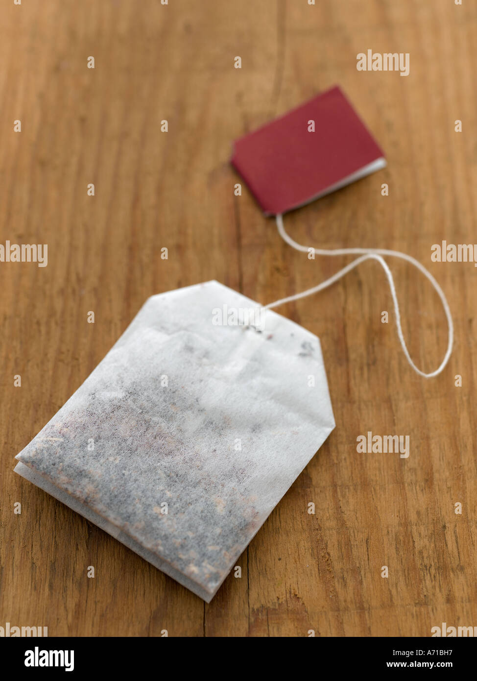 Herbal tea bag - high end Hasselblad 61mb digital image Stock Photo