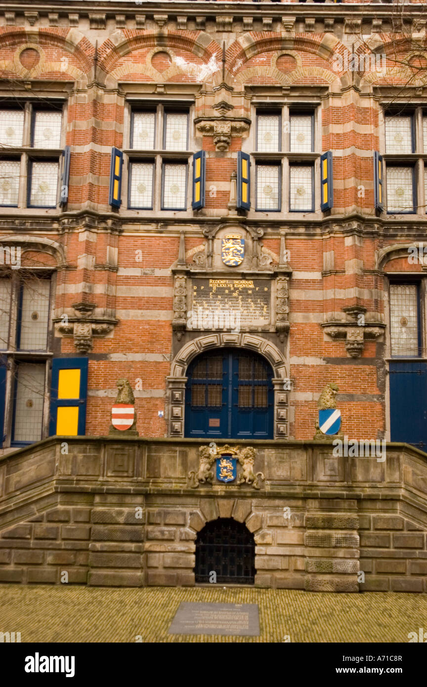 Heritage post office building in Leeuwarden Friesland Holland Stock