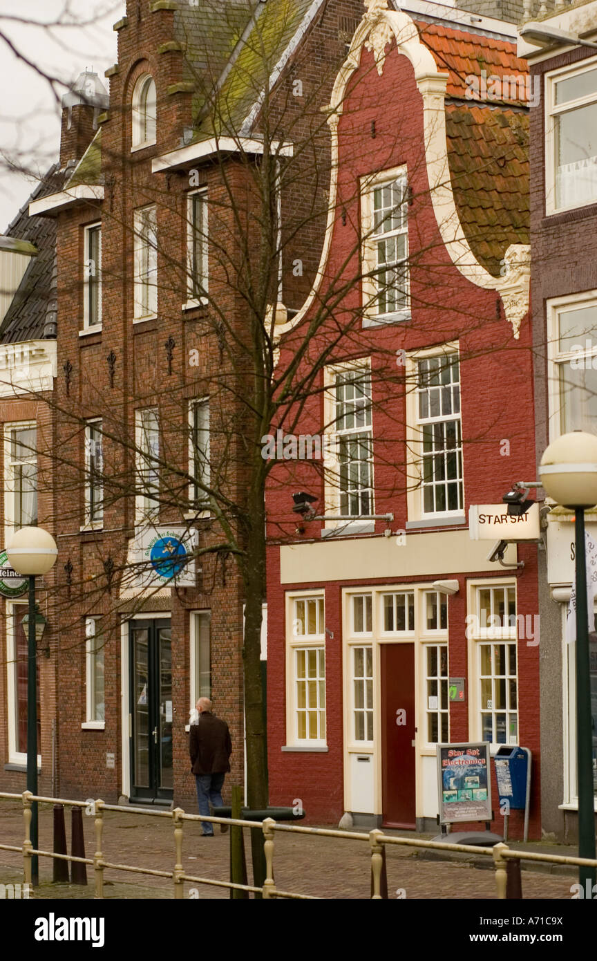 Apartment buildings in Leeuwarden Friesland Holland Stock Photo Alamy