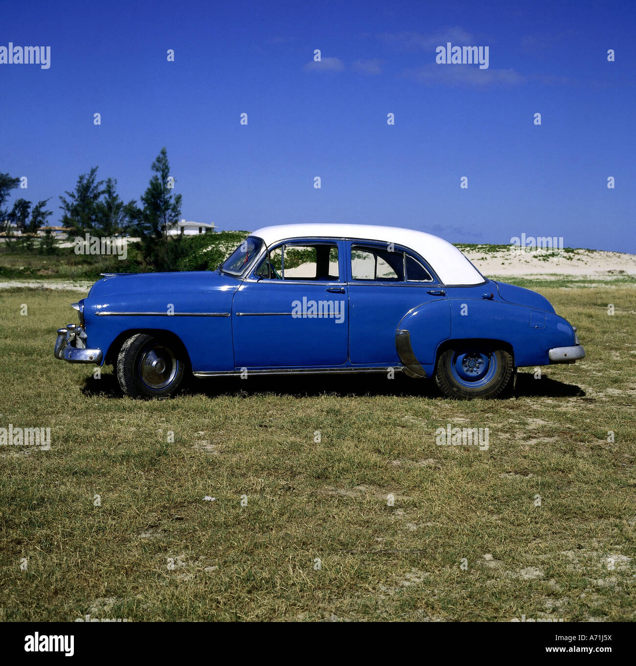 transport/transportation, cars, car models, Chevrolet 'Fleetline', 1951, Cuba 1980s, , Stock Photo