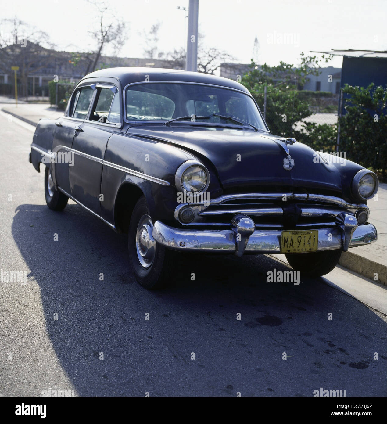 transport / transportation, cars, car models, Dodge 'Royal', 1954, Cuba 1980s, , Stock Photo