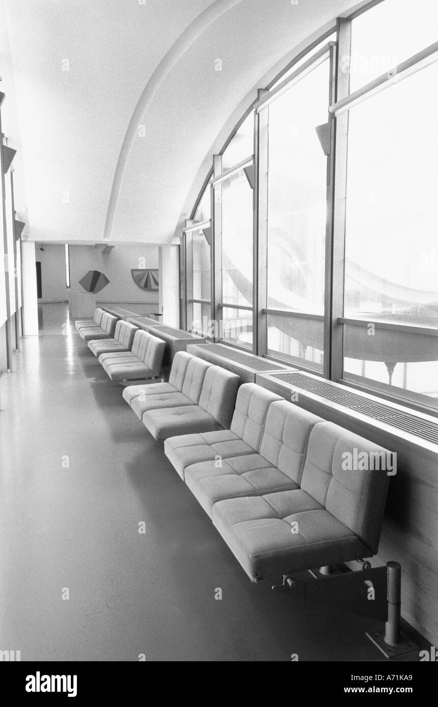 Nice France, Gallery Seating Museum of Modern Art Stock Photo Alamy