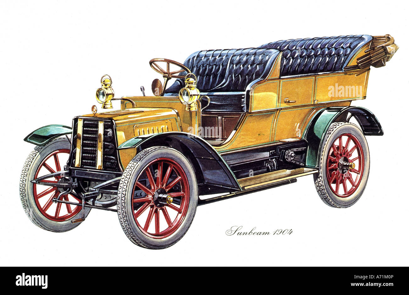 transport/transportation, cars, Sunbeam 1904, Stock Photo