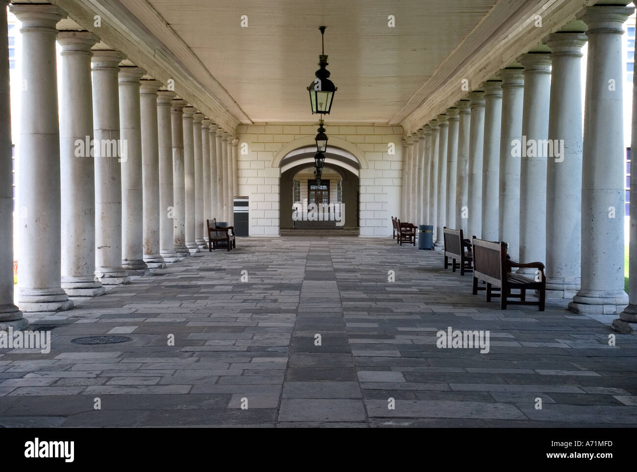 The Queens House Maritime Museum Greenwich London Stock Photo - Alamy
