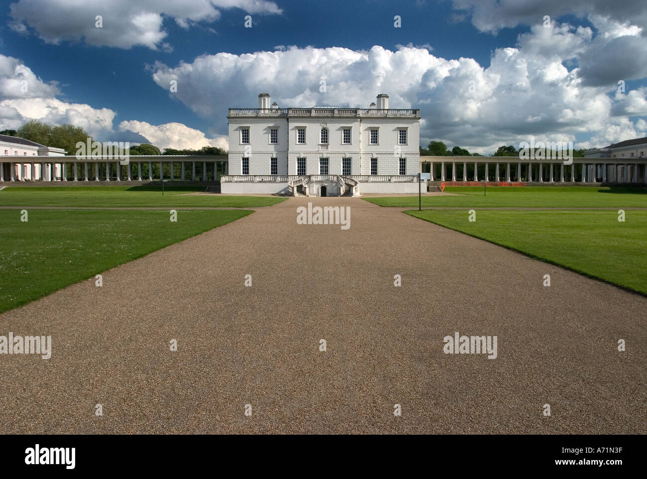 The Queens House Maritime Museum Greenwich London Stock Photo - Alamy