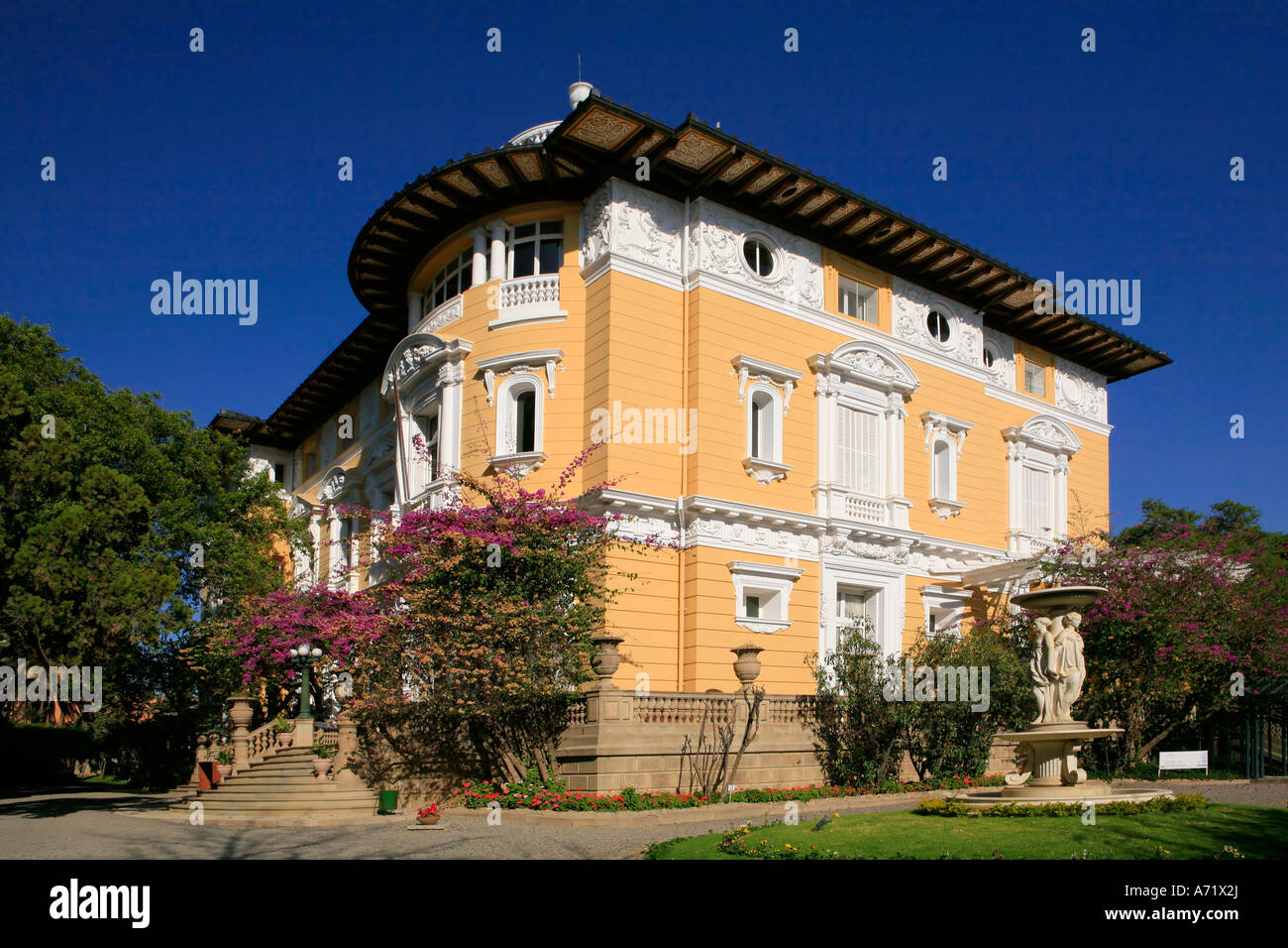 Simon Patino House Cochambama Bolivia Stock Photo - Alamy