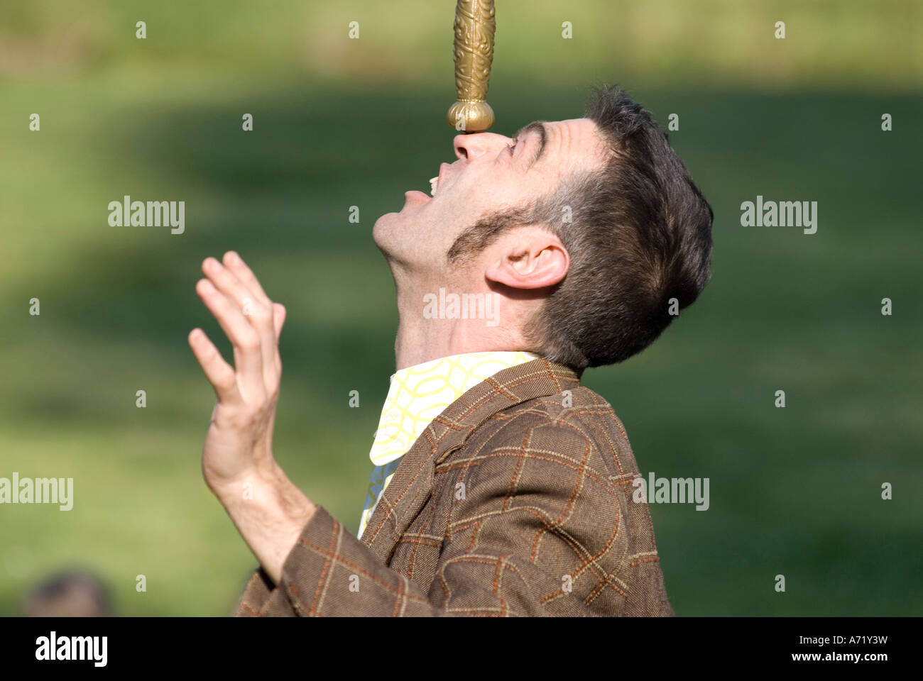Children's Entertainer Stock Photo