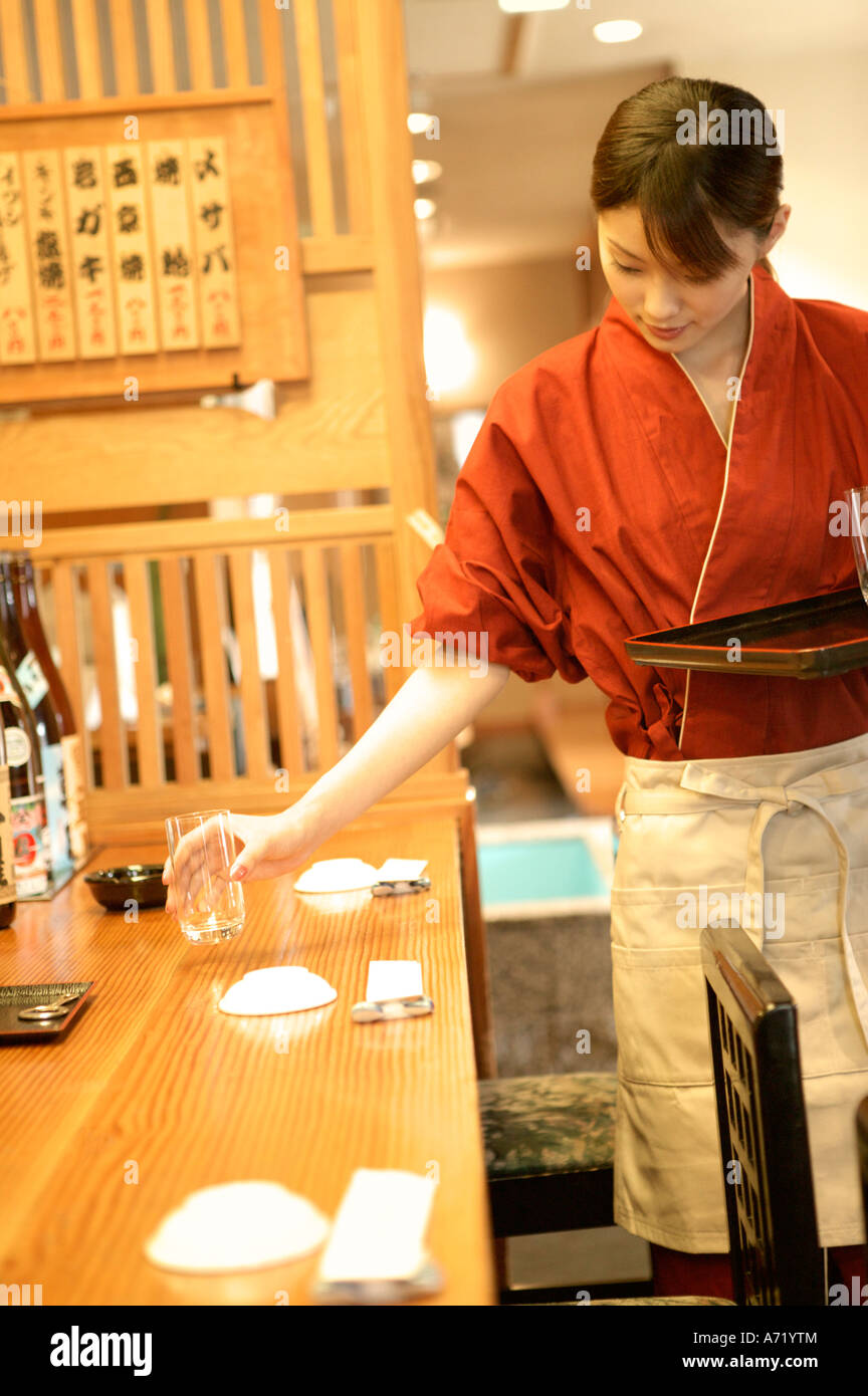 Japanese Waitress High Resolution Stock Photography and Images Alamy