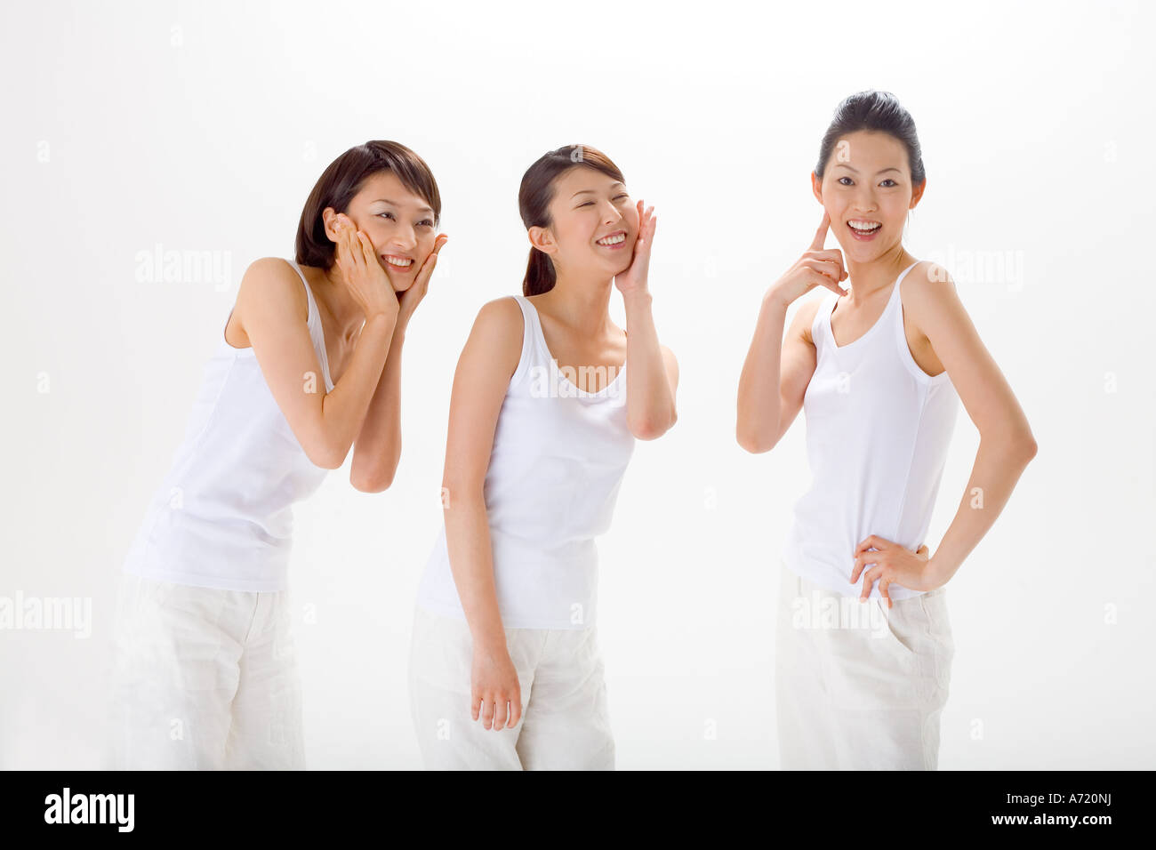 Japanese woman standing gym smiling hi-res stock photography and images ...