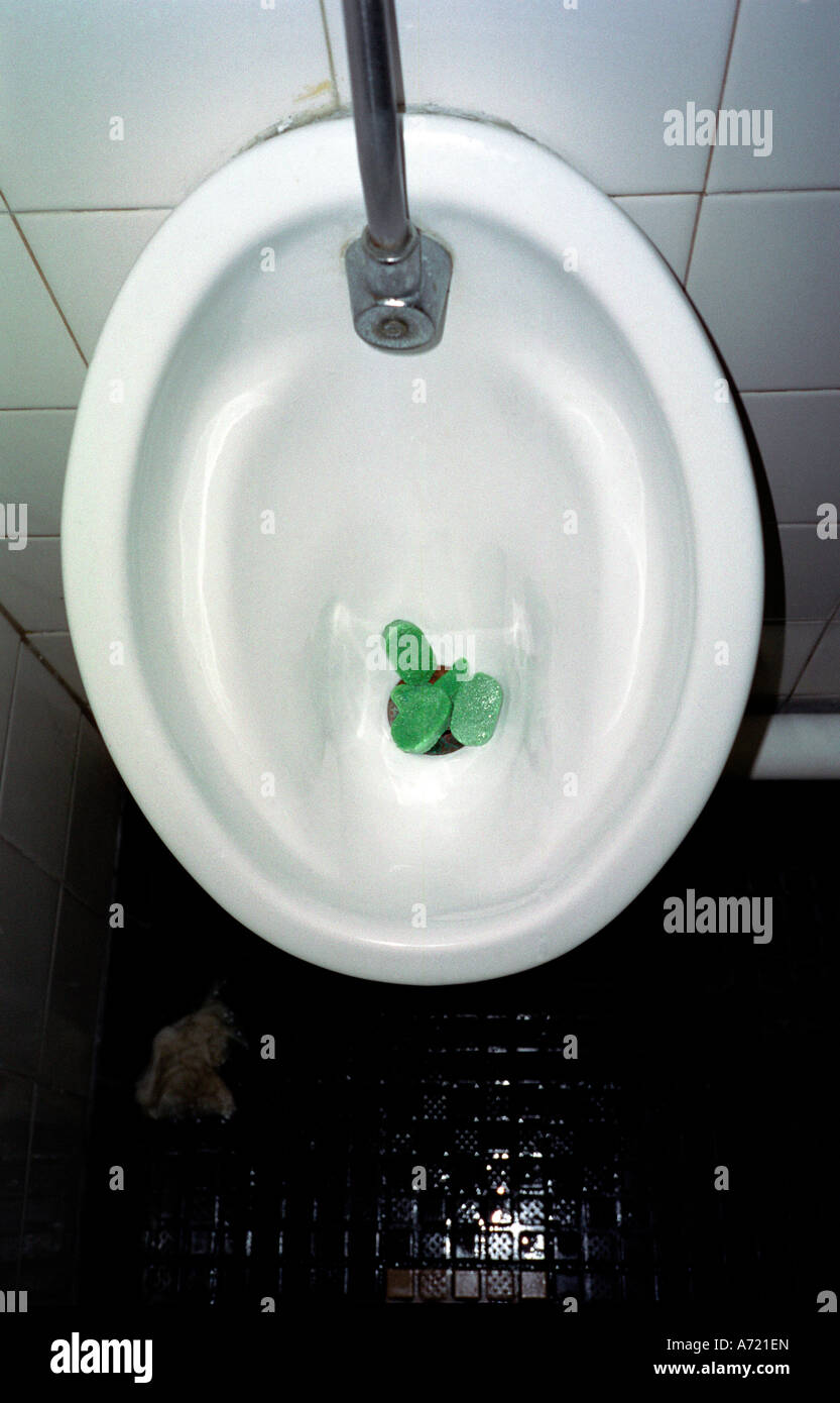 a male urinal in england uk Stock Photo Alamy