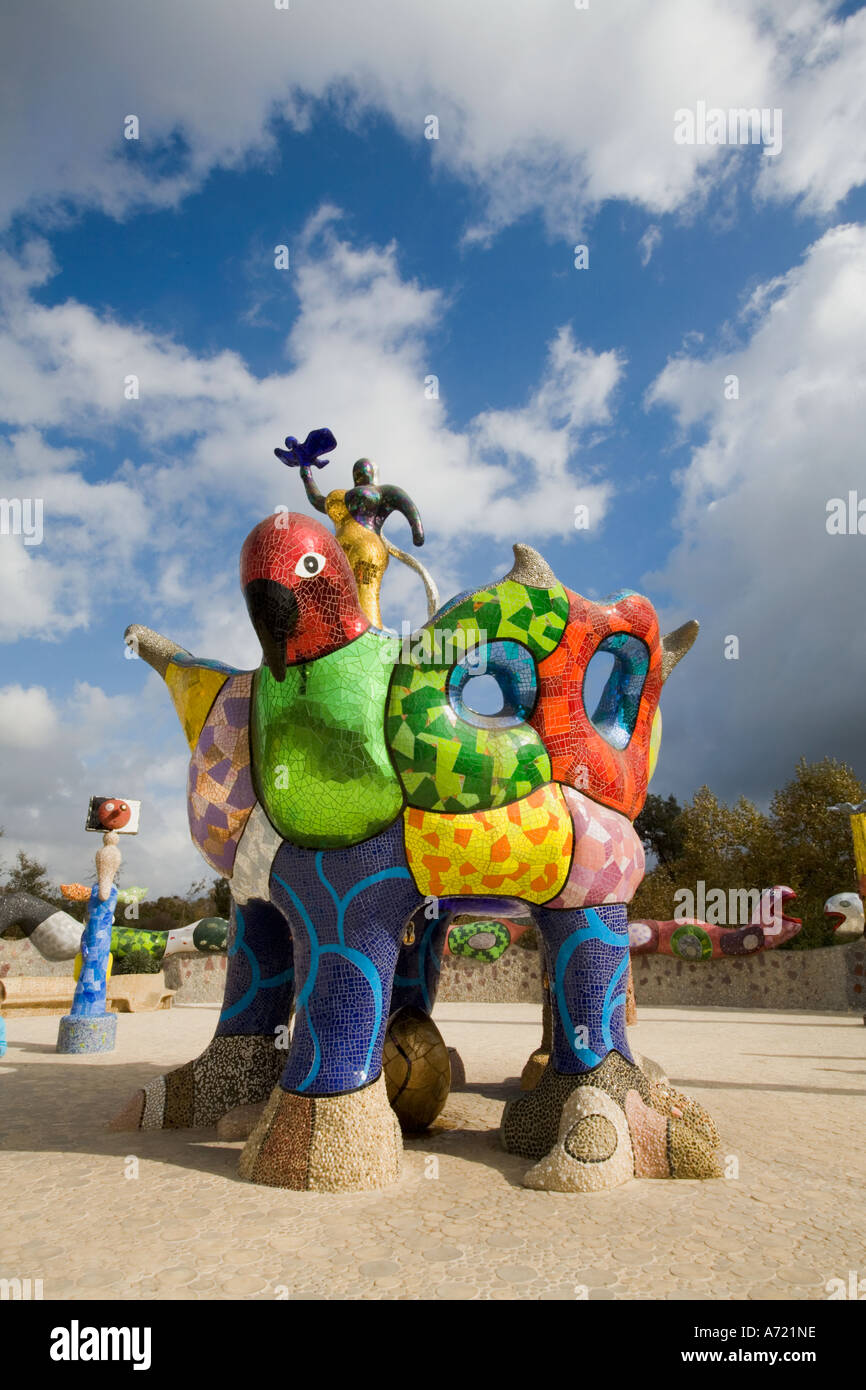 Niki De Saint Phalle's Queen Califia s Magical Circle Escondido California United States of America Stock Photo