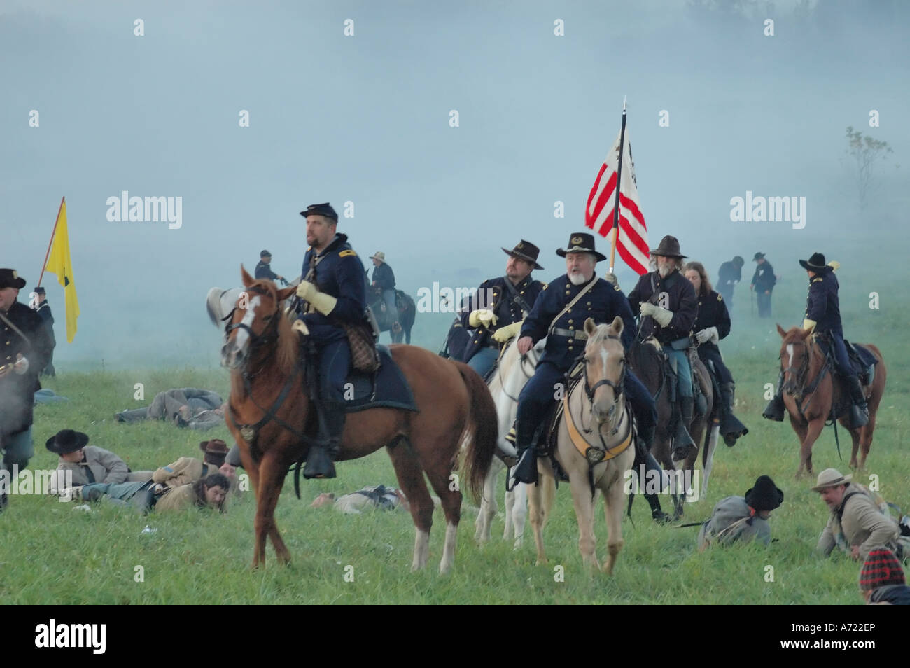 National Civil War Re enactment of 1862 Battle of Perryville Kentucky