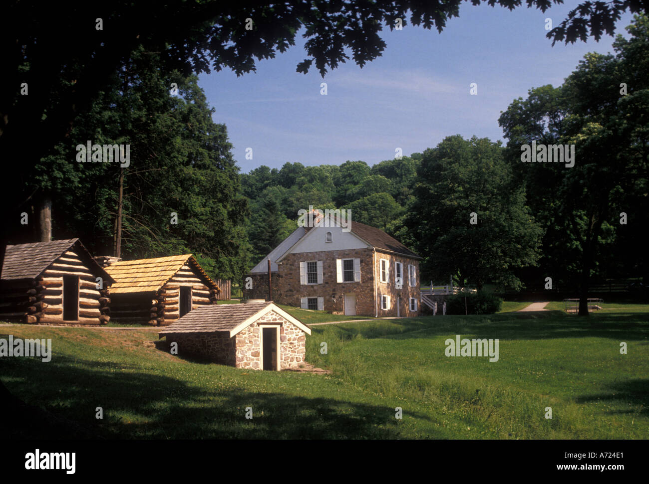 AJ2754, Pennsylvania, PA, Valley Stock Photo Alamy