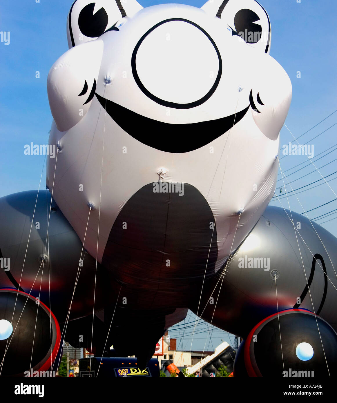 Giant parade balloon in Pegasus Parade during Kentucky Derby Festival