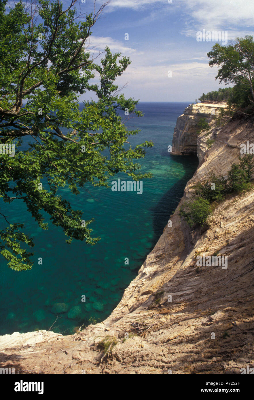Pitcher Rocks Mi Pictured rocks and michigan hi-res stock photography and images - Alamy