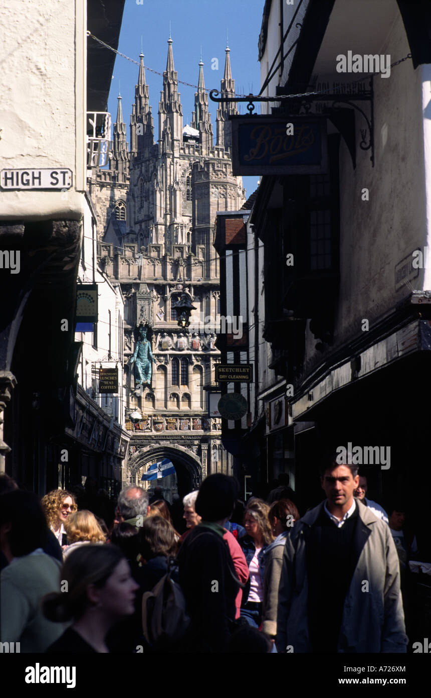 Canterbury Cathedral, Kent, England Stock Photo