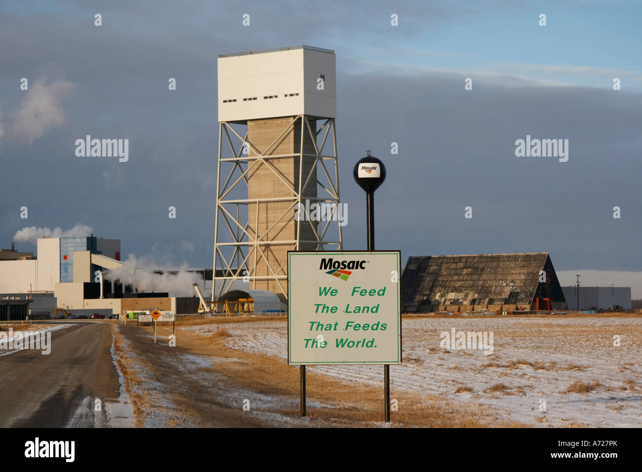 Potash mine, Esterhazy, Saskatchewan Canada Stock Photo Alamy