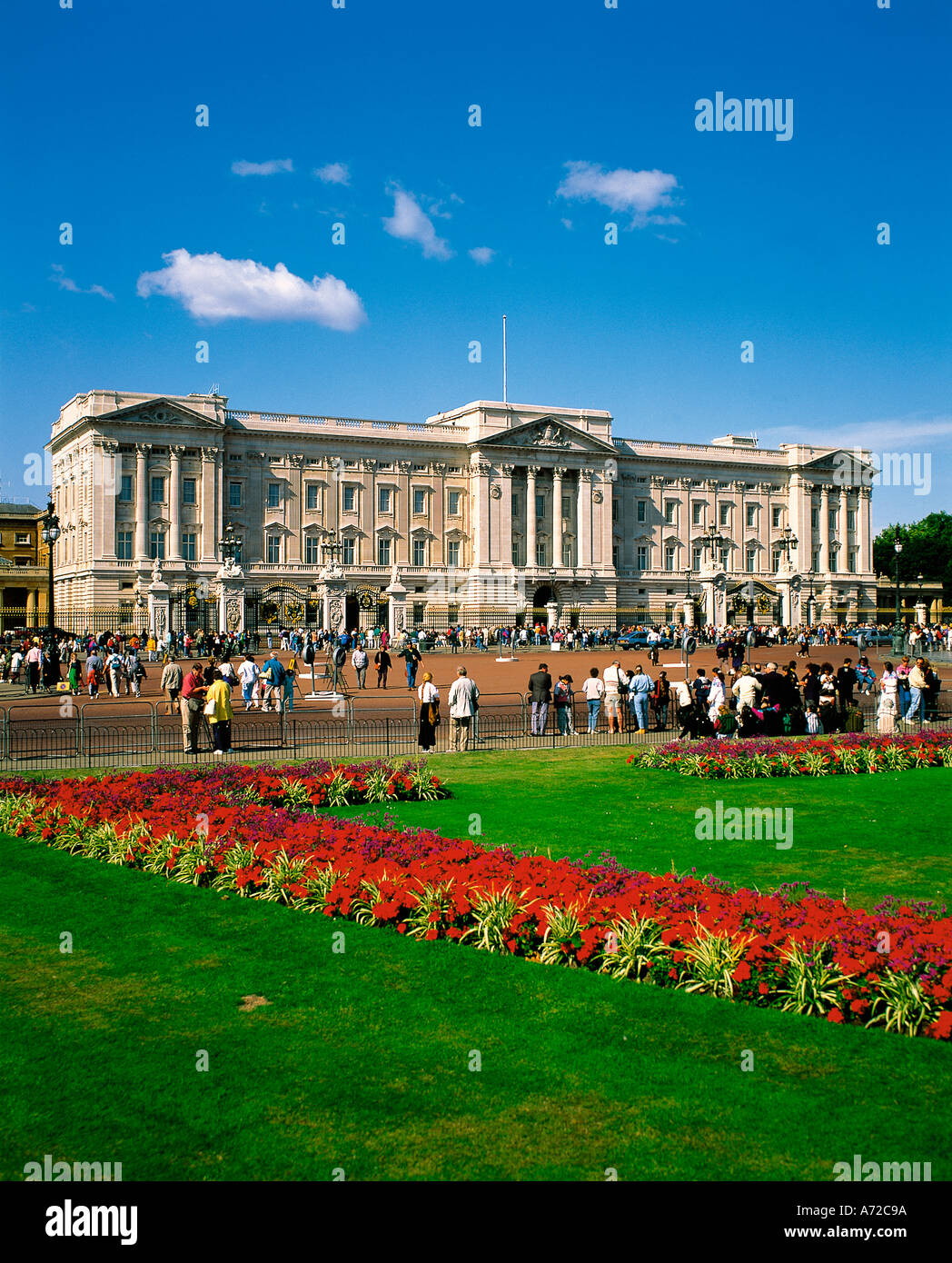 Buckingham Palace Residence of the Queen London United Kingdom Great Britain Stock Photo